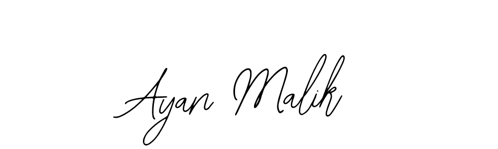 How to Draw Ayan Malik signature style? Bearetta-2O07w is a latest design signature styles for name Ayan Malik. Ayan Malik signature style 12 images and pictures png