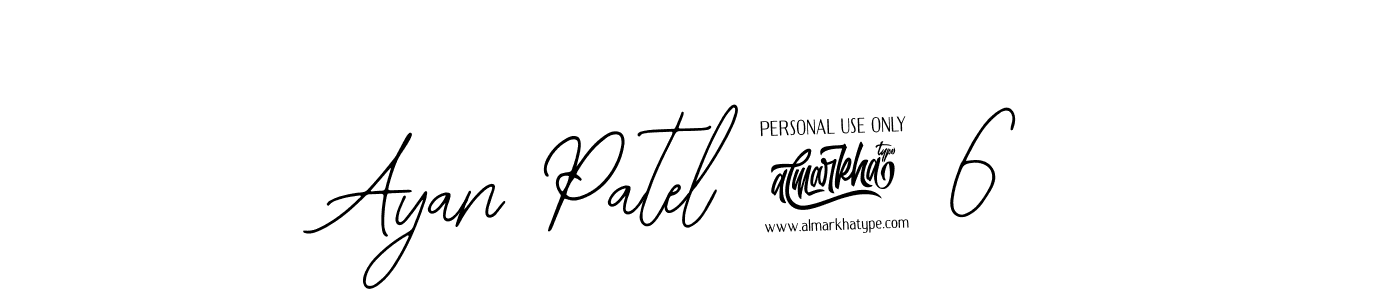 Design your own signature with our free online signature maker. With this signature software, you can create a handwritten (Bearetta-2O07w) signature for name Ayan Patel 786. Ayan Patel 786 signature style 12 images and pictures png