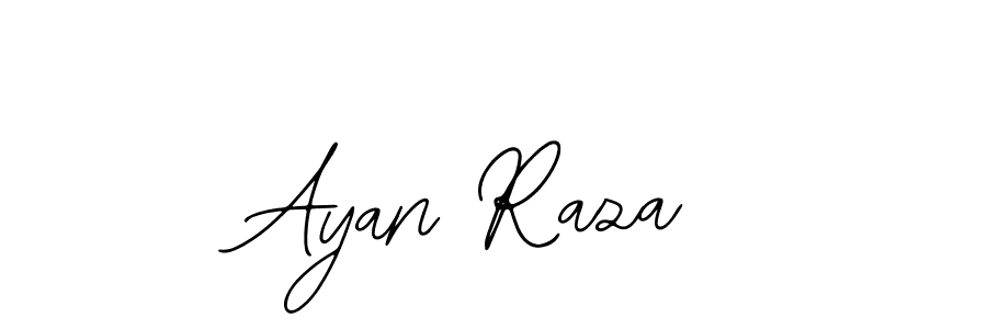 Use a signature maker to create a handwritten signature online. With this signature software, you can design (Bearetta-2O07w) your own signature for name Ayan Raza. Ayan Raza signature style 12 images and pictures png