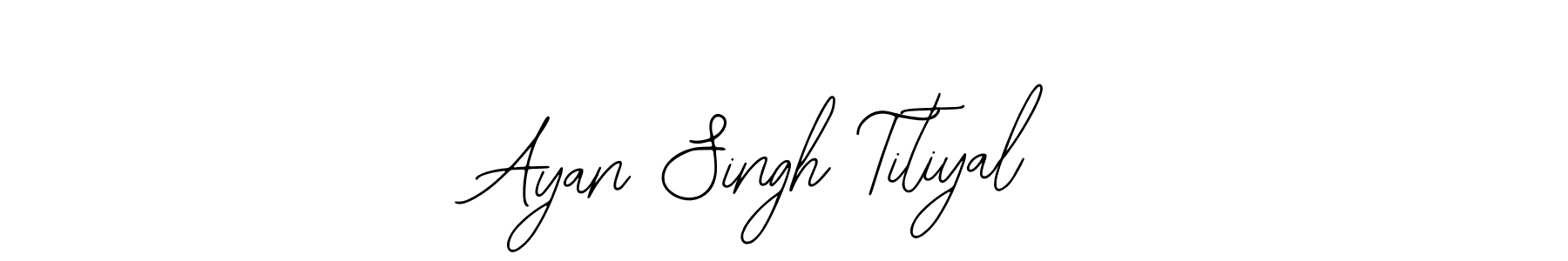 Make a beautiful signature design for name Ayan Singh Titiyal. With this signature (Bearetta-2O07w) style, you can create a handwritten signature for free. Ayan Singh Titiyal signature style 12 images and pictures png