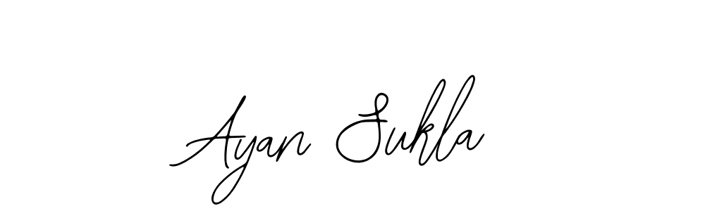 Create a beautiful signature design for name Ayan Sukla. With this signature (Bearetta-2O07w) fonts, you can make a handwritten signature for free. Ayan Sukla signature style 12 images and pictures png