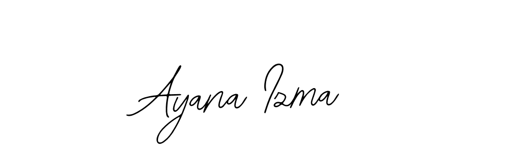 Also You can easily find your signature by using the search form. We will create Ayana Izma name handwritten signature images for you free of cost using Bearetta-2O07w sign style. Ayana Izma signature style 12 images and pictures png