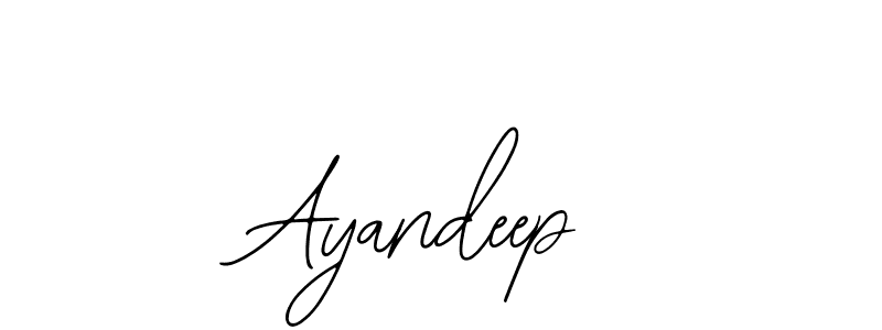 if you are searching for the best signature style for your name Ayandeep. so please give up your signature search. here we have designed multiple signature styles  using Bearetta-2O07w. Ayandeep signature style 12 images and pictures png