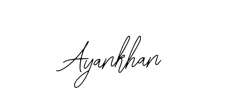 Also we have Ayankhan name is the best signature style. Create professional handwritten signature collection using Bearetta-2O07w autograph style. Ayankhan signature style 12 images and pictures png