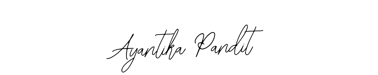 if you are searching for the best signature style for your name Ayantika Pandit. so please give up your signature search. here we have designed multiple signature styles  using Bearetta-2O07w. Ayantika Pandit signature style 12 images and pictures png