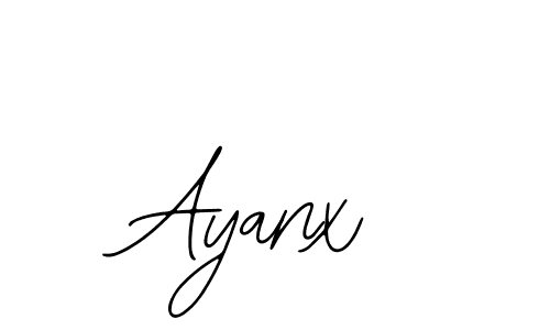 How to make Ayanx signature? Bearetta-2O07w is a professional autograph style. Create handwritten signature for Ayanx name. Ayanx signature style 12 images and pictures png