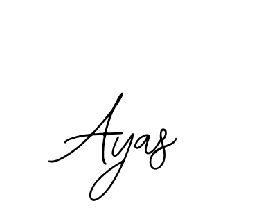 How to make Ayas name signature. Use Bearetta-2O07w style for creating short signs online. This is the latest handwritten sign. Ayas signature style 12 images and pictures png