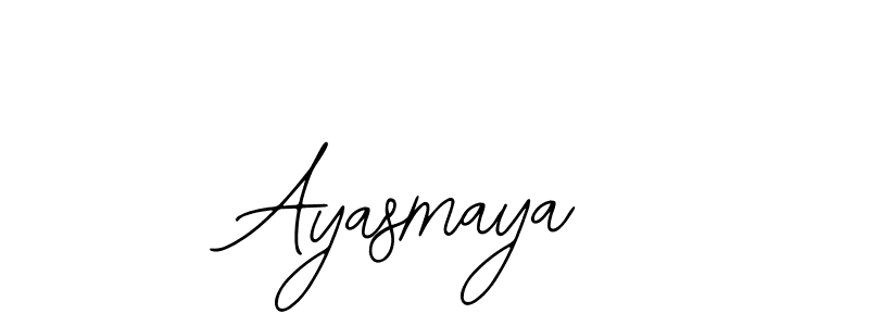 Create a beautiful signature design for name Ayasmaya. With this signature (Bearetta-2O07w) fonts, you can make a handwritten signature for free. Ayasmaya signature style 12 images and pictures png