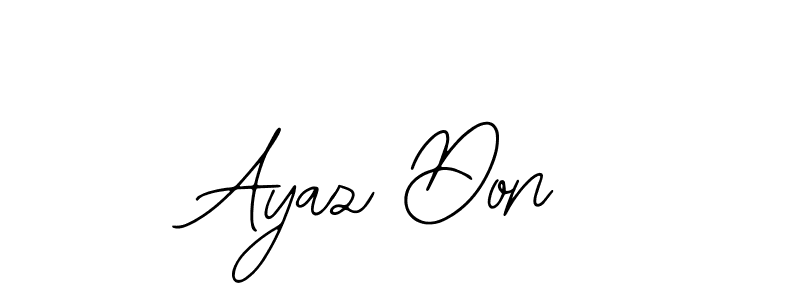 Bearetta-2O07w is a professional signature style that is perfect for those who want to add a touch of class to their signature. It is also a great choice for those who want to make their signature more unique. Get Ayaz Don name to fancy signature for free. Ayaz Don signature style 12 images and pictures png