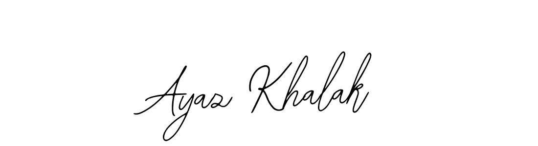 Make a short Ayaz Khalak signature style. Manage your documents anywhere anytime using Bearetta-2O07w. Create and add eSignatures, submit forms, share and send files easily. Ayaz Khalak signature style 12 images and pictures png