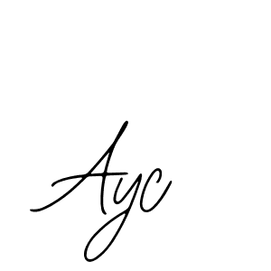Make a beautiful signature design for name Ayc. With this signature (Bearetta-2O07w) style, you can create a handwritten signature for free. Ayc signature style 12 images and pictures png