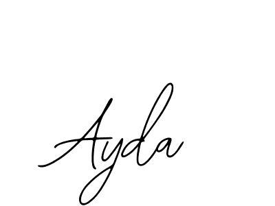 Ayda stylish signature style. Best Handwritten Sign (Bearetta-2O07w) for my name. Handwritten Signature Collection Ideas for my name Ayda. Ayda signature style 12 images and pictures png