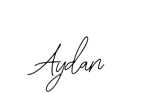 How to make Aydan signature? Bearetta-2O07w is a professional autograph style. Create handwritten signature for Aydan name. Aydan signature style 12 images and pictures png