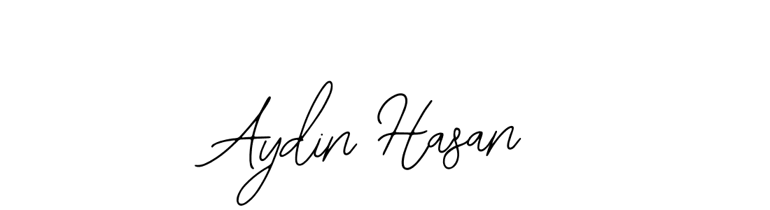 How to make Aydin Hasan name signature. Use Bearetta-2O07w style for creating short signs online. This is the latest handwritten sign. Aydin Hasan signature style 12 images and pictures png