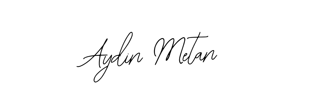 Use a signature maker to create a handwritten signature online. With this signature software, you can design (Bearetta-2O07w) your own signature for name Aydin Metan. Aydin Metan signature style 12 images and pictures png
