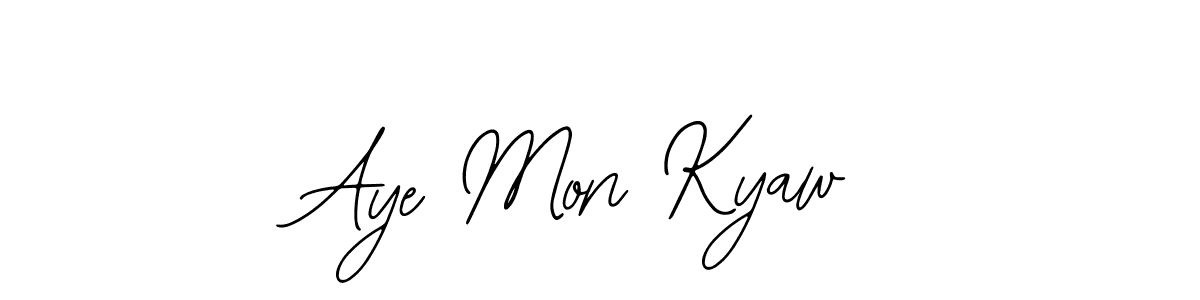 See photos of Aye Mon Kyaw official signature by Spectra . Check more albums & portfolios. Read reviews & check more about Bearetta-2O07w font. Aye Mon Kyaw signature style 12 images and pictures png