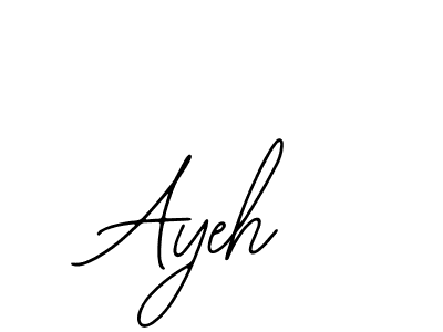 Create a beautiful signature design for name Ayeh. With this signature (Bearetta-2O07w) fonts, you can make a handwritten signature for free. Ayeh signature style 12 images and pictures png