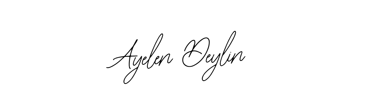 if you are searching for the best signature style for your name Ayelen Deylin. so please give up your signature search. here we have designed multiple signature styles  using Bearetta-2O07w. Ayelen Deylin signature style 12 images and pictures png