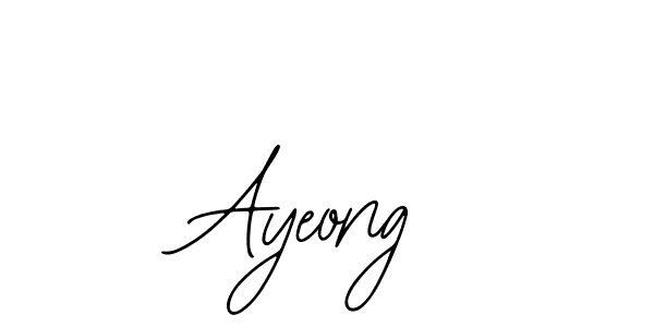 Also we have Ayeong name is the best signature style. Create professional handwritten signature collection using Bearetta-2O07w autograph style. Ayeong signature style 12 images and pictures png