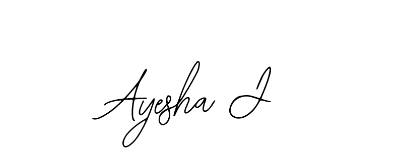 Similarly Bearetta-2O07w is the best handwritten signature design. Signature creator online .You can use it as an online autograph creator for name Ayesha J. Ayesha J signature style 12 images and pictures png