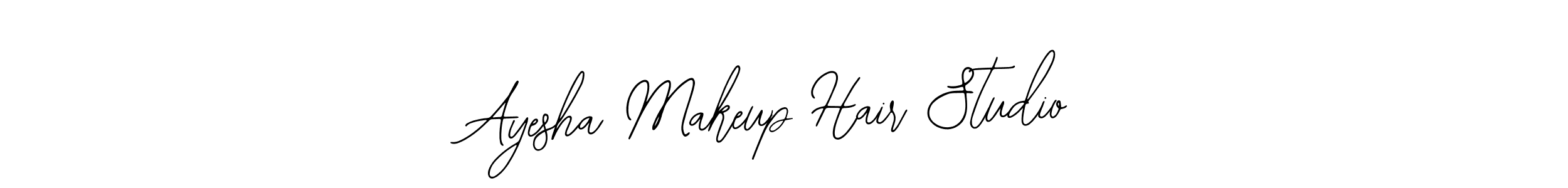 This is the best signature style for the Ayesha Makeup Hair Studio name. Also you like these signature font (Bearetta-2O07w). Mix name signature. Ayesha Makeup Hair Studio signature style 12 images and pictures png