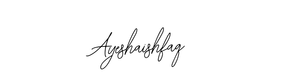 if you are searching for the best signature style for your name Ayeshaishfaq. so please give up your signature search. here we have designed multiple signature styles  using Bearetta-2O07w. Ayeshaishfaq signature style 12 images and pictures png
