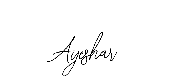 Also we have Ayeshar name is the best signature style. Create professional handwritten signature collection using Bearetta-2O07w autograph style. Ayeshar signature style 12 images and pictures png