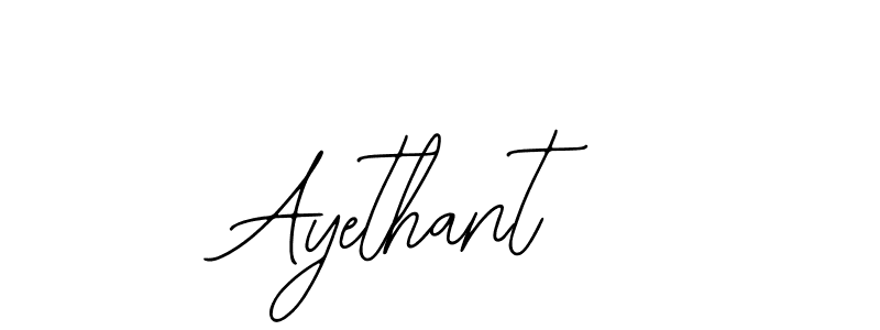 How to make Ayethant signature? Bearetta-2O07w is a professional autograph style. Create handwritten signature for Ayethant name. Ayethant signature style 12 images and pictures png