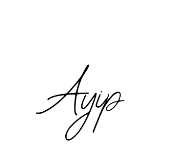 Also we have Ayip name is the best signature style. Create professional handwritten signature collection using Bearetta-2O07w autograph style. Ayip signature style 12 images and pictures png