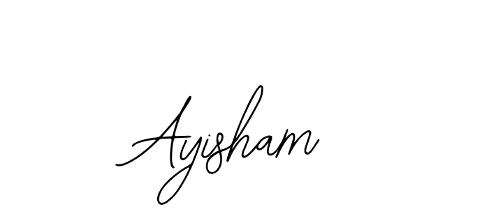 Ayisham stylish signature style. Best Handwritten Sign (Bearetta-2O07w) for my name. Handwritten Signature Collection Ideas for my name Ayisham. Ayisham signature style 12 images and pictures png