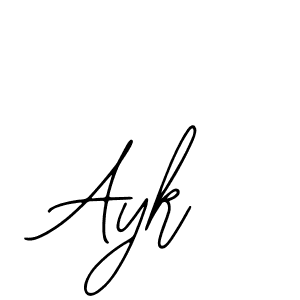 Also You can easily find your signature by using the search form. We will create Ayk name handwritten signature images for you free of cost using Bearetta-2O07w sign style. Ayk signature style 12 images and pictures png