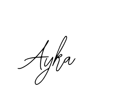 Make a beautiful signature design for name Ayka. With this signature (Bearetta-2O07w) style, you can create a handwritten signature for free. Ayka signature style 12 images and pictures png