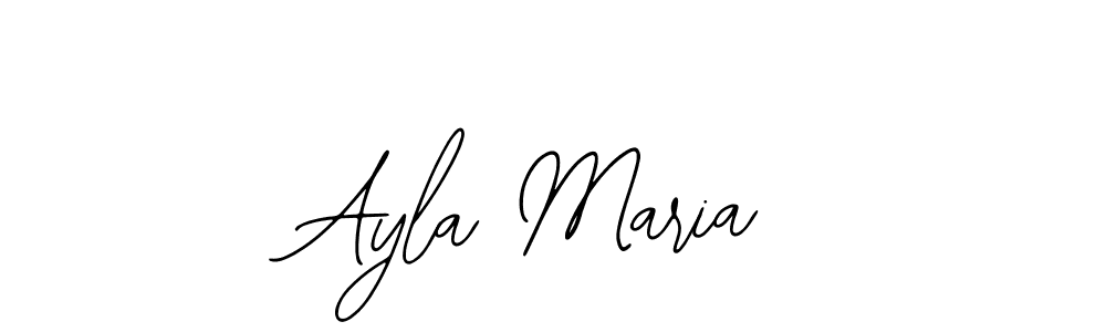 if you are searching for the best signature style for your name Ayla Maria. so please give up your signature search. here we have designed multiple signature styles  using Bearetta-2O07w. Ayla Maria signature style 12 images and pictures png