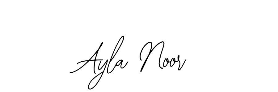 Similarly Bearetta-2O07w is the best handwritten signature design. Signature creator online .You can use it as an online autograph creator for name Ayla Noor. Ayla Noor signature style 12 images and pictures png