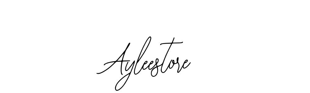 You should practise on your own different ways (Bearetta-2O07w) to write your name (Ayleestore) in signature. don't let someone else do it for you. Ayleestore signature style 12 images and pictures png