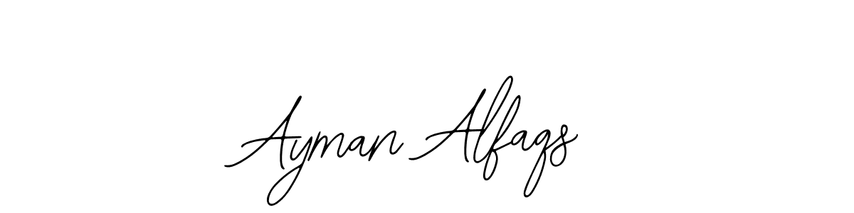 Bearetta-2O07w is a professional signature style that is perfect for those who want to add a touch of class to their signature. It is also a great choice for those who want to make their signature more unique. Get Ayman Alfaqs name to fancy signature for free. Ayman Alfaqs signature style 12 images and pictures png