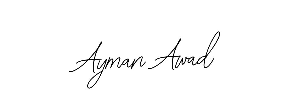 Make a short Ayman Awad signature style. Manage your documents anywhere anytime using Bearetta-2O07w. Create and add eSignatures, submit forms, share and send files easily. Ayman Awad signature style 12 images and pictures png