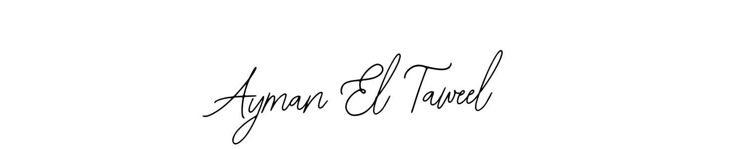 Create a beautiful signature design for name Ayman El Taweel. With this signature (Bearetta-2O07w) fonts, you can make a handwritten signature for free. Ayman El Taweel signature style 12 images and pictures png