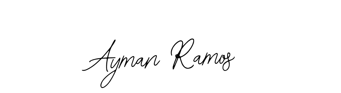 How to Draw Ayman Ramos signature style? Bearetta-2O07w is a latest design signature styles for name Ayman Ramos. Ayman Ramos signature style 12 images and pictures png