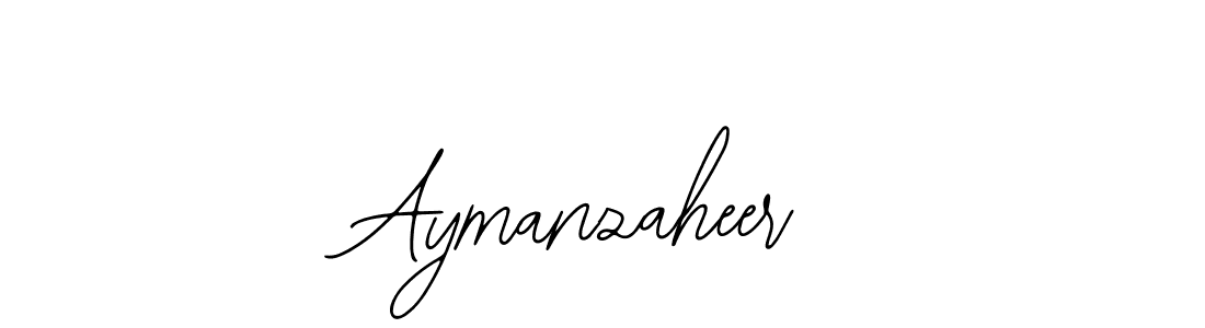 How to Draw Aymanzaheer signature style? Bearetta-2O07w is a latest design signature styles for name Aymanzaheer. Aymanzaheer signature style 12 images and pictures png