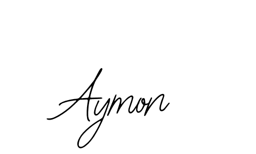 You should practise on your own different ways (Bearetta-2O07w) to write your name (Aymon) in signature. don't let someone else do it for you. Aymon signature style 12 images and pictures png