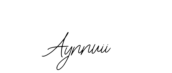 Design your own signature with our free online signature maker. With this signature software, you can create a handwritten (Bearetta-2O07w) signature for name Aynnuii. Aynnuii signature style 12 images and pictures png