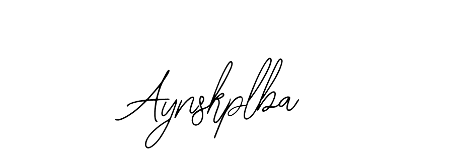 Aynskplba stylish signature style. Best Handwritten Sign (Bearetta-2O07w) for my name. Handwritten Signature Collection Ideas for my name Aynskplba. Aynskplba signature style 12 images and pictures png