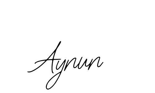 Make a beautiful signature design for name Aynun. With this signature (Bearetta-2O07w) style, you can create a handwritten signature for free. Aynun signature style 12 images and pictures png