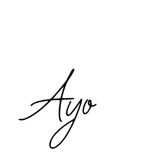 The best way (Bearetta-2O07w) to make a short signature is to pick only two or three words in your name. The name Ayo include a total of six letters. For converting this name. Ayo signature style 12 images and pictures png