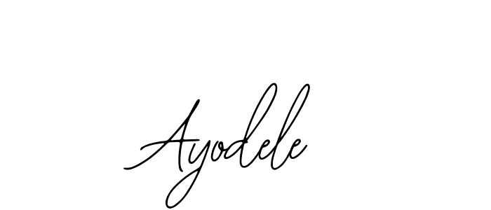 How to make Ayodele name signature. Use Bearetta-2O07w style for creating short signs online. This is the latest handwritten sign. Ayodele signature style 12 images and pictures png