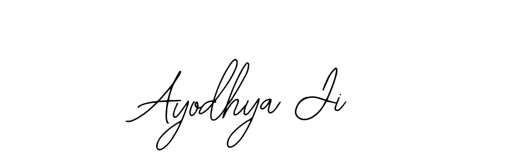 You can use this online signature creator to create a handwritten signature for the name Ayodhya Ji. This is the best online autograph maker. Ayodhya Ji signature style 12 images and pictures png