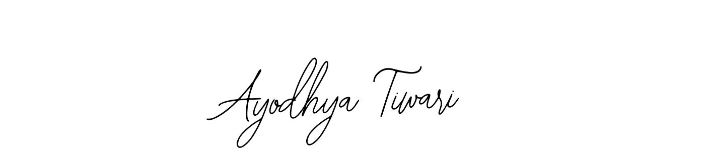 Also we have Ayodhya Tiwari name is the best signature style. Create professional handwritten signature collection using Bearetta-2O07w autograph style. Ayodhya Tiwari signature style 12 images and pictures png