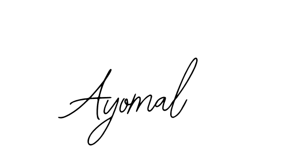 How to Draw Ayomal signature style? Bearetta-2O07w is a latest design signature styles for name Ayomal. Ayomal signature style 12 images and pictures png