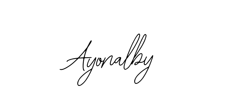 Create a beautiful signature design for name Ayonalby. With this signature (Bearetta-2O07w) fonts, you can make a handwritten signature for free. Ayonalby signature style 12 images and pictures png